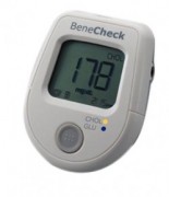 BeneCheck CHOL.GLU - urzdzenie do mierzenia poziomu cholesterolu oraz glukozy we krwi - BRAK PASKW DO GLUKOZY
