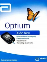 Glukometr Optium Xido Neo - 1 sztuka + 50 PASKW OPTIUM XIDO BADAJCYCH POZIOM CUKRU + 10 PASKW OPTIUM XIDO BADAJCEGO POZIOM KETONW