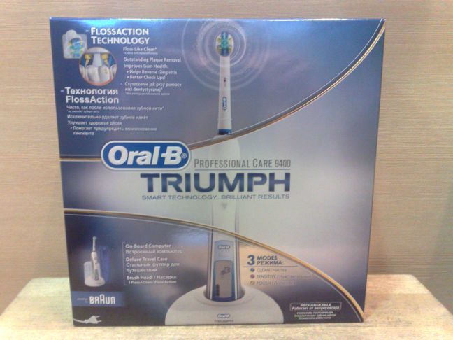 oral b triumph professional care 9400