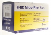 BD PEN igy (micro-fine), (0,30 x 8 mm) 100 szt