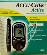 Glukometr Aparat Accu-Chek Active pomiar MG/DL ! - 1 sztuka