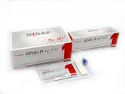 Test antygenowy szybki Core test Covid-19 Ag BISAF - test na Covid 19 - 1 sztuka  PLUS ŻEL ANTYBAKTERYJNY APN W CENIE !1