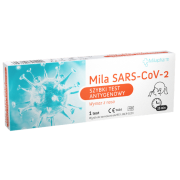 Test Mila SARS-Cov-2, szybki test antygenowy - wymaz z nosa na Covid-19 - 1 sztuka  PLUS ŻEL ANTYBAKTERYJNY APN W CENIE !1