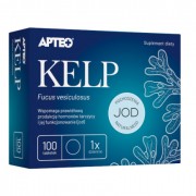 Kelp 150 ug - Jod 30 mg wycigu z morszczynu, Apteo - 100 tabletek - Mamy !!