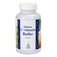 Holistic C-vitamin Bioflav witamina C magnez cytrusowe bioflawonoidy kwas askorbinowy askorbinian magnezu atwo przyswajalny