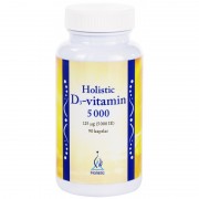 Holistic D3-vitamin 5000 cholekalcyferol bardzo duża dawka Witaminy D3 90 kaps1