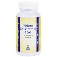 Holistic D3-vitamin 5000 cholekalcyferol bardzo dua dawka Witaminy D3 90 kaps