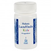 Holistic LactoVitalis Kids probiotyk dla dzieci dobre bakterie fruktooligosacharydy FOS podwjna ochrona flora jelitowa