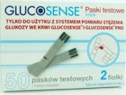 Glucosense, test paskowy 50 szt1
