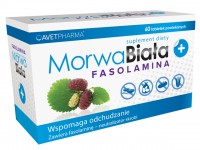 Morwa Biaa + Fasolamina - 60 tabletek powlekanych -  Nowo !!