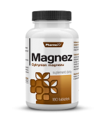 Magnez, Cytrynian Magnezu, Pharmovit - 180 tabletek