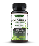 Chlorella Dark-Green, Pure 100%, Pharmovit - 180 tabletek