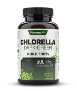 Chlorella Dark-Green, Pure 100%, Pharmovit - 500 tabletek
