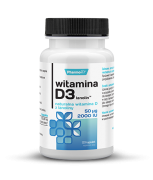 Witamina D3 Lanolin 2000 IU, naturalna witamina D3 z lanoliny, Pharmovit - 120 kapsuek