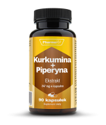 Kurkumina + Piperyna 247 mg, Pharmovit - 90 kapsuek