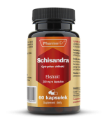 Cytryniec Chiski, Schisandra chinensis 4:1, 200 mg, Pharmovit - 60 kapsuek