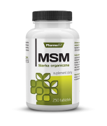 MSM siarka organiczna, Pharmovit - 250 tabletek