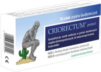 Criorectum Protect - 10 czopkw - Super Nowo !